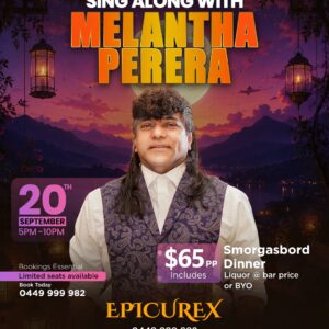 SING ALONG WITH MELANTHA PERERA